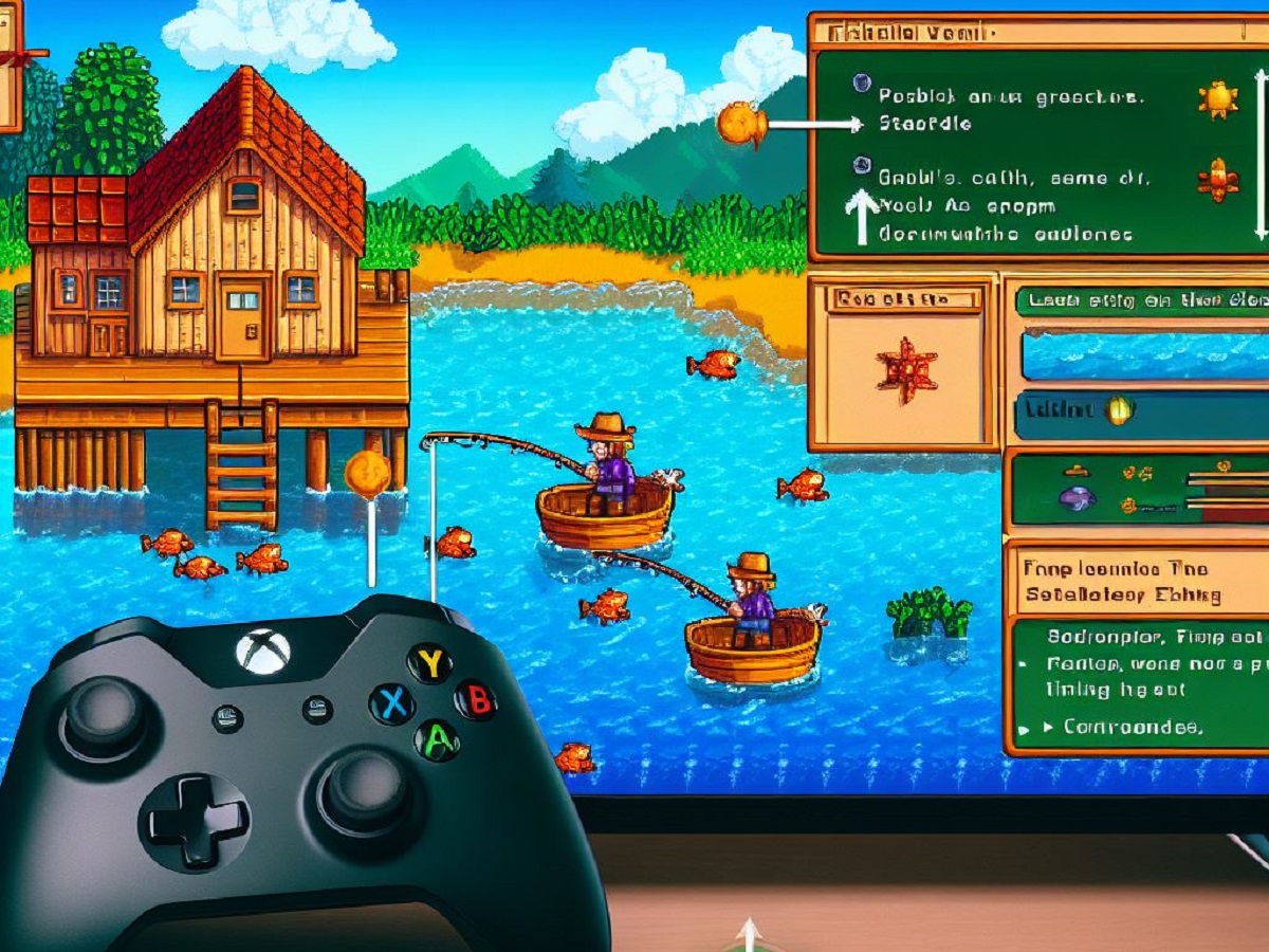 How to fish in stardew valley on xbox