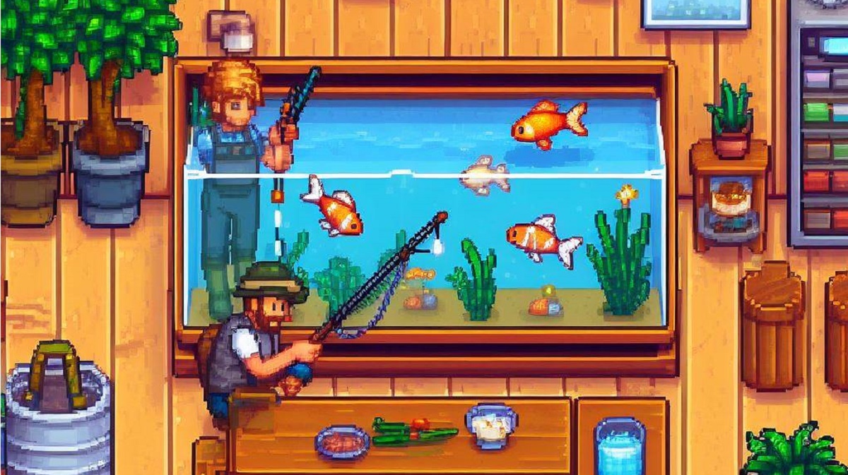 How to put fish in tank Stardew valley